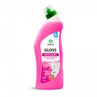 Чистящее средство Grass Gloss Pink,"Анти-налет", гель, для ванной комнаты, туалета, 750 мл - фото 11383730
