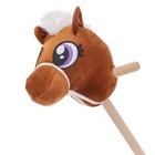 Мягкая игрушка «Конь-скакун», на палке, МИКС, цвет коричневый - Фото 11