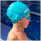 Очки для плавания детские ONLYTOP «Динозаврик», беруши, цвет голубой - Фото 8