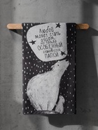 Полотенце махровое Этель «Особенный папа», 70×130 см, 100% хлопок, 420 г/м², серое - Фото 2