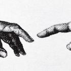 Полотенце махровое «Этель. Руки», 70×130 см, 100% хлопок, 420 г/м², чёрно-белое - Фото 2