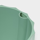 Кашпо для цветов со вставкой «Флюте», 1.9 л, цвет нефрит - Фото 2