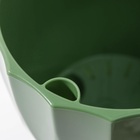 Кашпо для цветов со вставкой «Флюте», 3 л, малахит - Фото 9