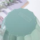 Кашпо для цветов со вставкой «Флюте», 3 л, нефрит - Фото 4