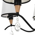 Люстра "Брюссель" 5x60Вт E14 черный 58х58х85 см BayerLux - фото 23767209