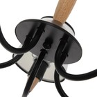 Люстра "Брюссель" 5x60Вт E14 черный 58х58х85 см BayerLux - фото 23767210