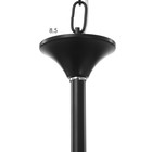 Люстра "Брюссель" 5x60Вт E14 черный 58х58х85 см BayerLux - фото 23767212