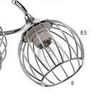 Люстра 73172/6 E27 40Вт хром 60х60х26 см BayerLux 4901237