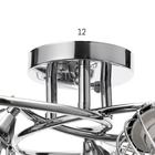 Люстра 73172/6 E27 40Вт хром 60х60х26 см BayerLux 4901237