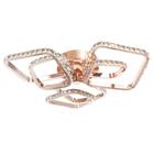 Люстра 86022/3 LED 72Вт 3000К французское золото 45х45х11 см BayerLux - Фото 2