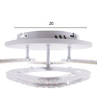 Люстра с ПДУ 10022/4WT LED 85Вт 3000-6000К диммер белый 67х53х10 см BayerLux 5169304 - фото 1581557