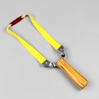 Рогатка «Дерево», 12.5×7.7 см, пластик, коричневая - Фото 1