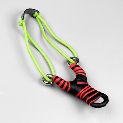 Рогатка «Ниндзя», 12×9 см, в оплётке, металл, МИКС