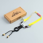 Рогатка «Вихрь», 12×8.2 см, с уровнем, в оплётке, металл, чёрная - Фото 5