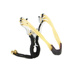 Рогатка «Молния», 12.5×9 см, в оплётке, металл, чёрная - Фото 2