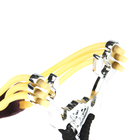 Рогатка «Молния», 12.5×9 см, в оплётке, металл, чёрная - Фото 3