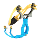 Рогатка «Молния», 13×9.3 см, в оплётке, металл, МИКС - Фото 1