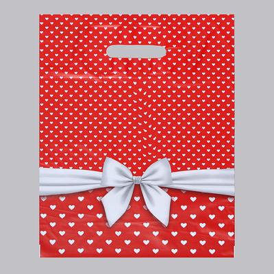 Пакет «Скарлетт», полиэтиленовый с вырубной ручкой, 35 мкм, 30×38 см