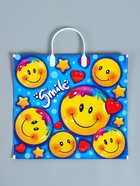 Пакет «Лайк», полиэтиленовый с пластиковой ручкой, 80 мкм 37×34 см - Фото 1