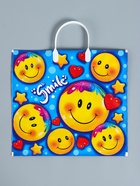 Пакет «Лайк», полиэтиленовый с пластиковой ручкой, 80 мкм 37×34 см - Фото 2