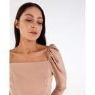 Платье женское мини MIST, размер 48, бежевое 5456957