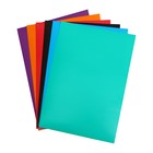 Картон цветной двусторонний А4, 6 листов, 6 цветов "Полоски", мелованный, 200 г/м² - фото 24548018