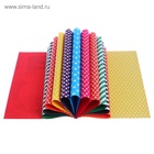 Бумага цветная двусторонняя с рисунком А4, 16 листов, 8 цветов "Овечка", 50 г/м² - Фото 6