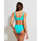 Топ купальный женский MINAKU"Stripe", размер 44,цв.бирюзовый - Фото 3