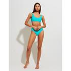 Топ купальный женский MINAKU"Stripe", размер 44,цв.бирюзовый - Фото 4