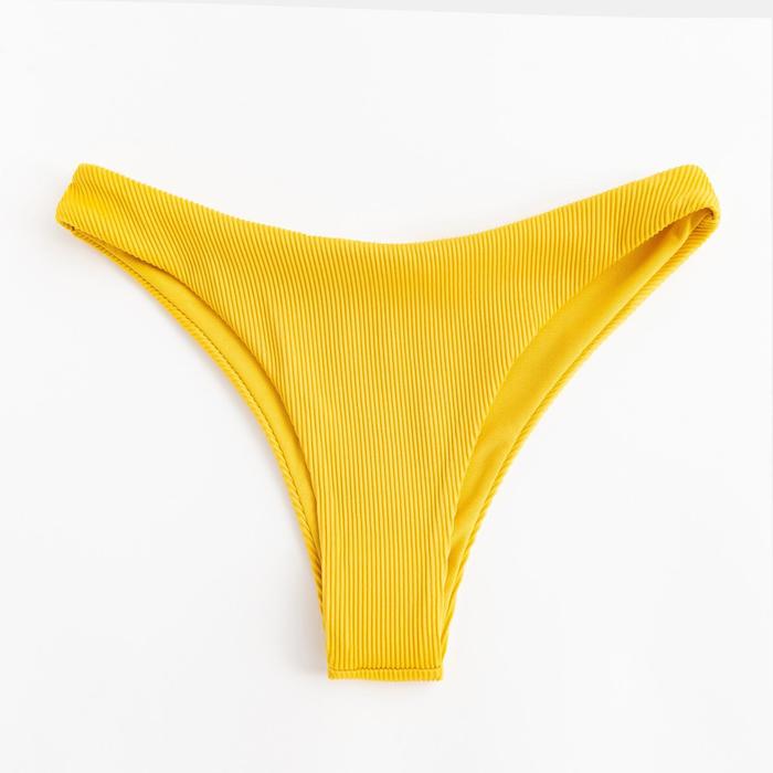 Плавки купальные женские MINAKU "Summer time", размер 42, цвет горчица - Фото 1