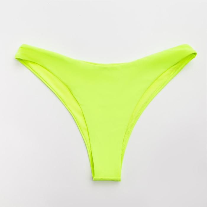 Плавки купальные женские MINAKU "Summer time", размер 50, цвет жёлтый