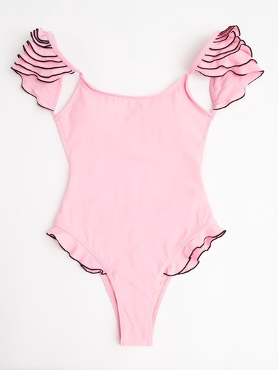 Купальник женский слитный MINAKU Summer rose, размер 42, розовый