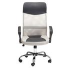 Кресло офисное 8011-MSC, черный/светло-серый - Фото 2