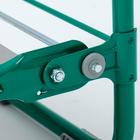 Скамейка-перевёртыш садовая Nika, складная, 56х30х42.5 см, зелёная, нагрузка до 100кг - Фото 3