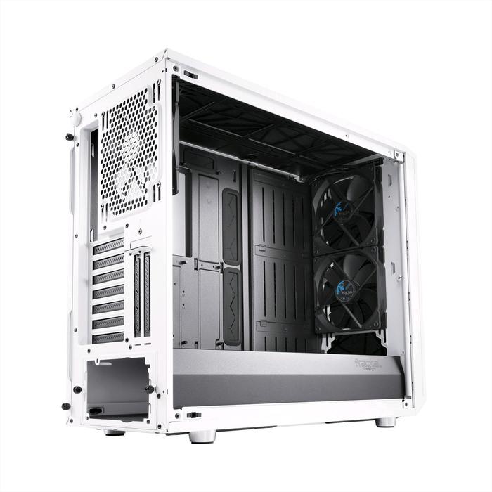 Корпус Fractal Design Meshify S2 White TG, без БП, E-ATX, Midi-Tower, белый - фото 51298368