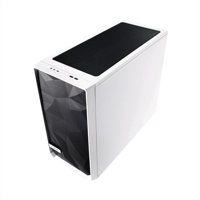 Корпус Fractal Design Meshify S2 White TG, без БП, E-ATX, Midi-Tower, белый - фото 51298377