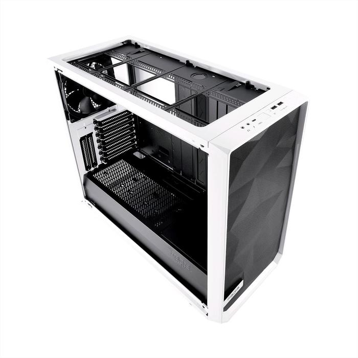 Корпус Fractal Design Meshify S2 White TG, без БП, E-ATX, Midi-Tower, белый - фото 51298378