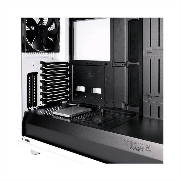 Корпус Fractal Design Meshify S2 White TG, без БП, E-ATX, Midi-Tower, белый - фото 51298380