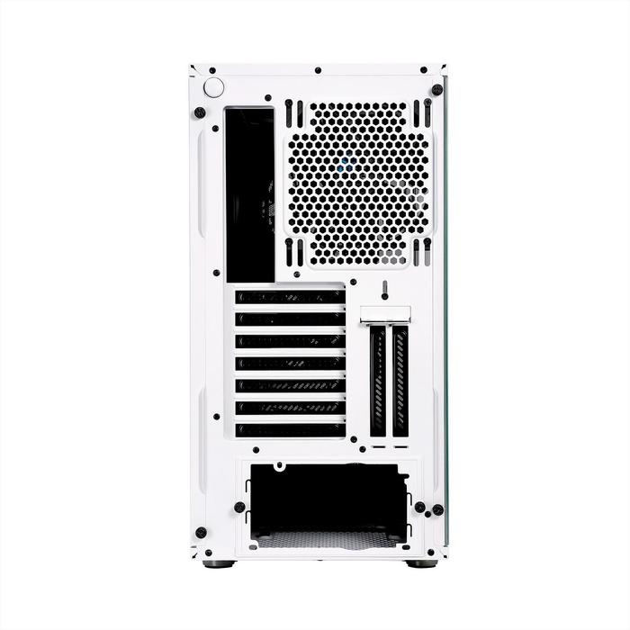 Корпус Fractal Design Meshify S2 White TG, без БП, E-ATX, Midi-Tower, белый - фото 51298365