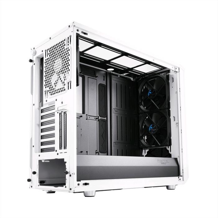 Корпус Fractal Design Meshify S2 White TG, без БП, E-ATX, Midi-Tower, белый - фото 51298367