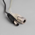 Гирлянда «Мишура» 2 м роса, IP20, серебристая нить, 200 LED, свечение мульти, 12 В - Фото 6