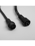 Гирлянда "Бахрома" 3 х 0.9 м , IP65, УМС, тёмная нить каучук, 144 LED, свечение мульти, 220 В 5204452 - фото 319920852