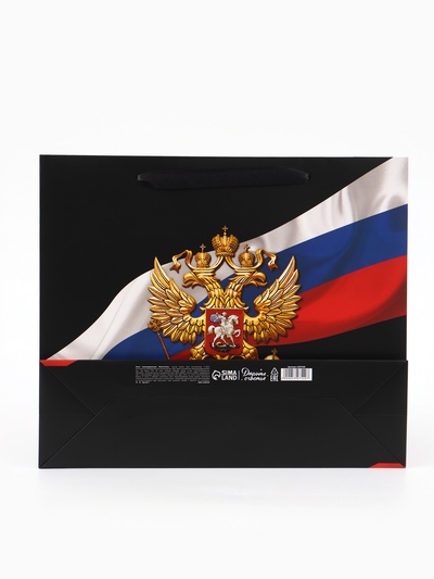 Пакет подарочный, упаковка, «Россия», 32×26×12 см