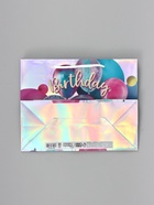 Пакет подарочный голографический, упаковка, Birthday Present, 23×10×18 см - Фото 6