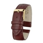 Ремешок для часов, мужской, 18 мм, запряжник 75 мм, горт 115 мм, натуральная кожа - Фото 1