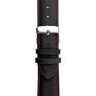 Ремешок для часов, мужской, 20 мм, запряжник 75 мм, горт 115 мм, натуральная кожа, чёрный - Фото 4