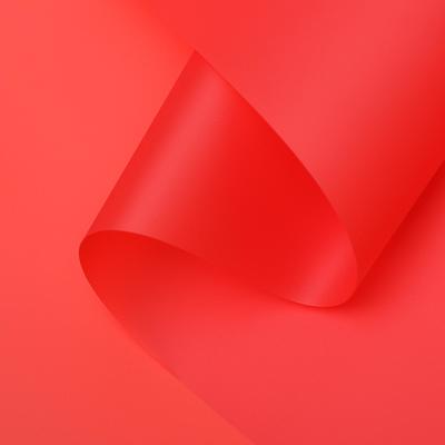 Пленка для цветов "Люкс", матовая, красная, 0,6 х 10 м, 200 г, 40 мкм