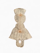 Брошь «Медсестра» с сердцем, цветная в золоте - Фото 2