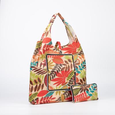 Сумка складная, отдел на кнопке, цвет бежевый