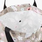 Сумка складная на кнопке, водонепроницаемая, цвет серый - фото 24311998